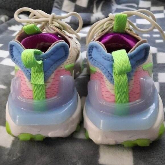 Nike React Vision D/MSIX Beige Pastel Colors Running Shoe Sneaker Size 7.5 - Picture 6 of 10